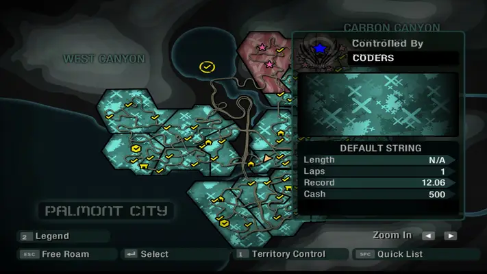 nfs carbon mapa